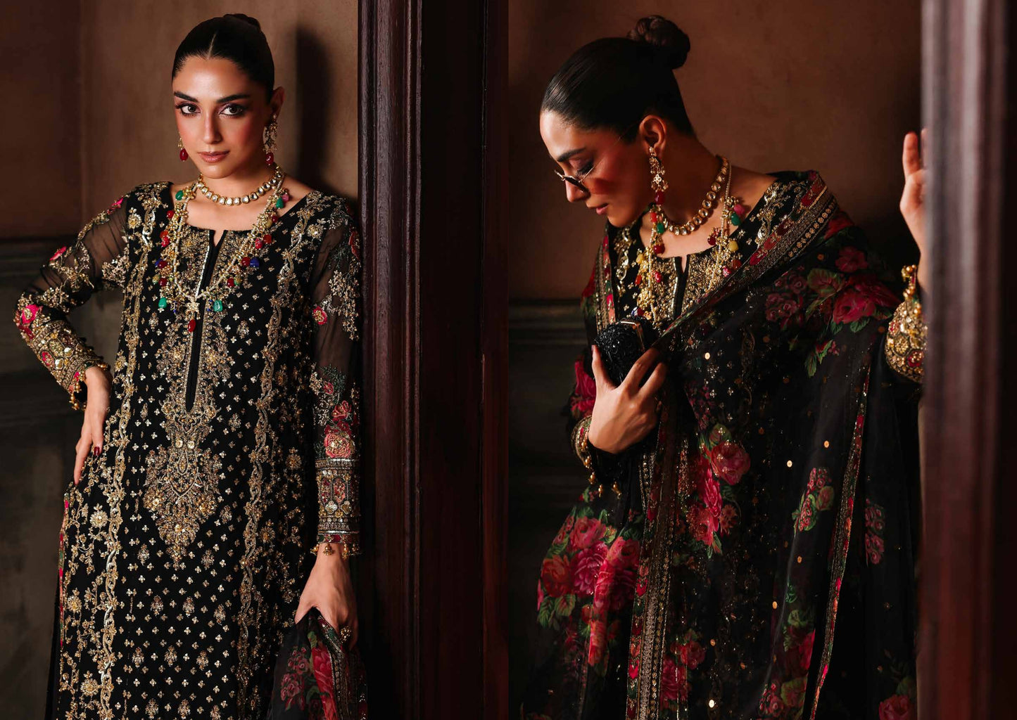 4-PC Charizma Unstitched Luxury Collection DJW5-05
