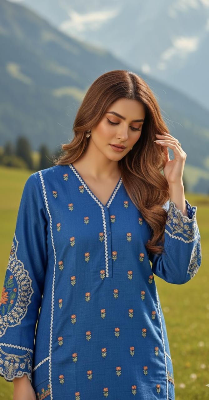 Khaddar trouser shirt WC-01