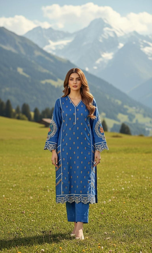 Khaddar trouser shirt WC-01