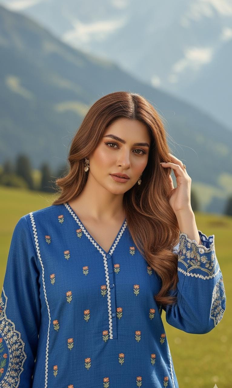 Khaddar trouser shirt WC-01